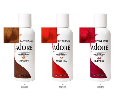 ADORE SHINING SEMI-PERMANENT HAIR COLOR 118ML - All Star Beauty Complex