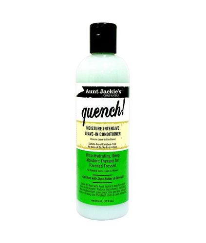 AUNT JACKIE'S QUENCH MOISTURE INTENSIVE LEAVE-IN CONDITIONER 12 OZ - All Star Beauty Complex