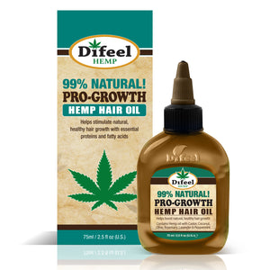Difeel Hemp 99% Natural! Pro-Growth Hemp Hair Oil - All Star Beauty Complex