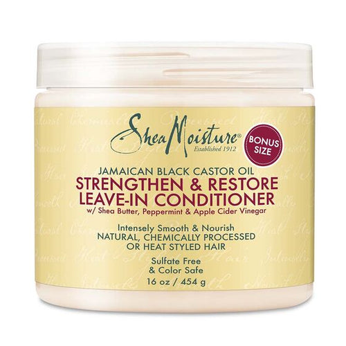 Shea Moisture Black Castor Oil Strengthen & Restore Leave-in Conditioner - All Star Beauty Complex
