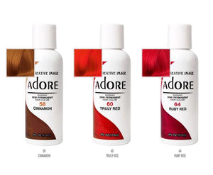 ADORE SHINING SEMI-PERMANENT HAIR COLOR 118ML - All Star Beauty Complex