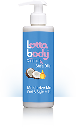 LOTTA BODY COCONUT & SHEA OILS MOISTURIZE ME CURL & STYLE MILK - All Star Beauty Complex