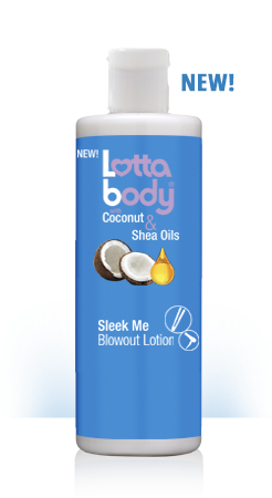 LOTTA BODY COCONUT & SHEA OILS SLEEK ME BLOWOUT LOTION - All Star Beauty Complex