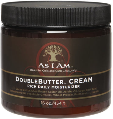 As I Am Naturally Double Butter Cream 16 oz - All Star Beauty Complex
