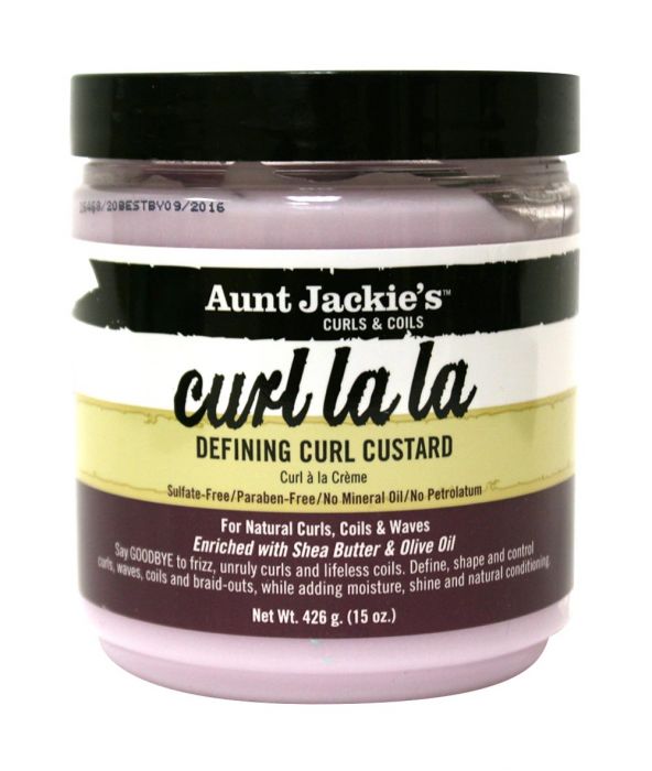 AUNT JACKIE'S CURL LA LA DEFINING CURL CUSTARD 15 OZ - All Star Beauty Complex