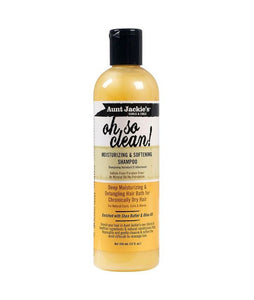 AUNT JACKIE'S OH SO CLEAN MOISTURIZING & SOFTENING SHAMPOO 12 OZ - All Star Beauty Complex
