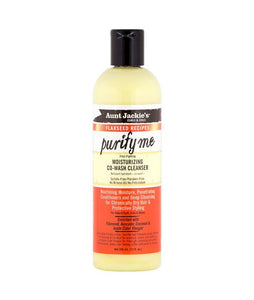 AUNT JACKIE'S FLAXSEED RECIPES PURIFY ME MOISTURIZING CO-WASH CLEANSER 12OZ - All Star Beauty Complex