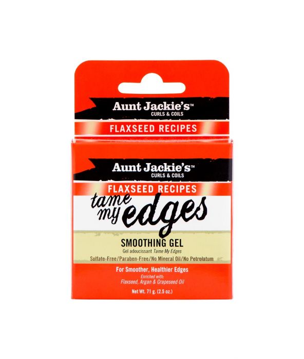 AUNT JACKIE'S FLAXSEED RECIPES TAME MY EDGES SMOOTHING GEL 2.5 OZ - All Star Beauty Complex