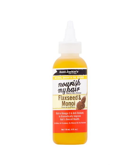 AUNT JACKIE'S NOURISH MY HAIR FLAXSEED & MONOI 4 OZ - All Star Beauty Complex
