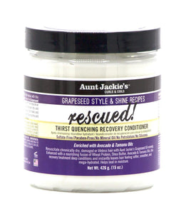 AUNT JACKIE'S GRAPESEED RESCUED! THIRST QUENCHING RECOVERY CONDITIONER - All Star Beauty Complex