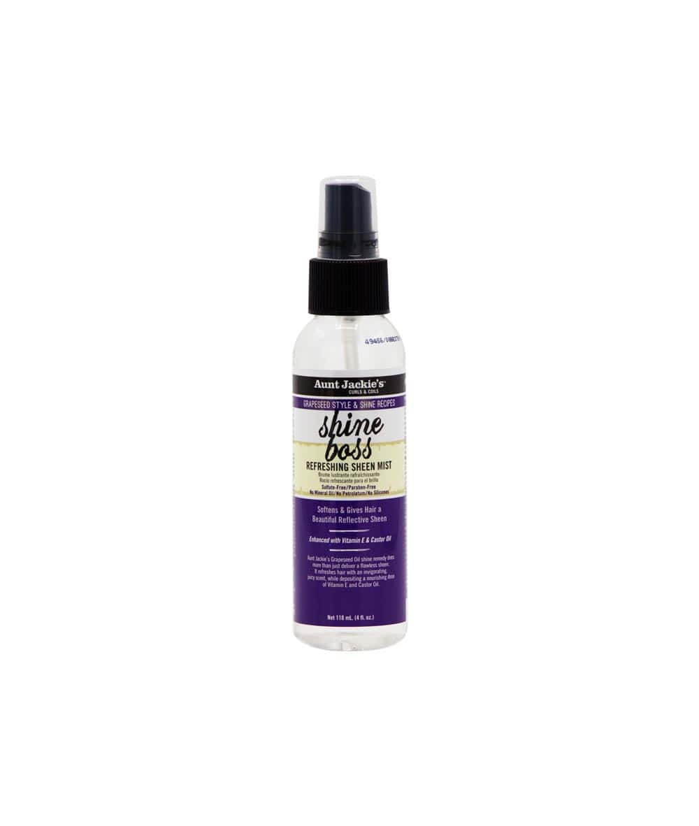 AUNT JACKIE'S GRAPESEED SHINE BOSS REFRESHING SHEEN MIST - All Star Beauty Complex
