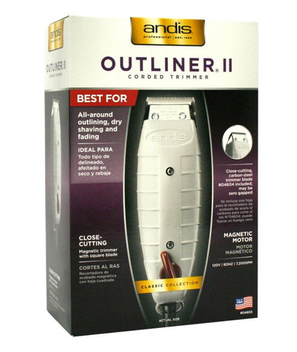 ANDIS OUTLINER II CORDED TRIMMER #04614 - All Star Beauty Complex