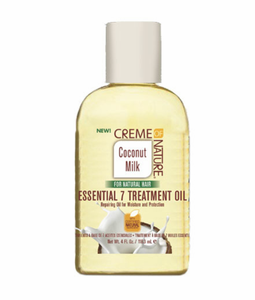 Creme of Nature Coconut Milk Essential 7 Treatment Oil 4oz - All Star Beauty Complex