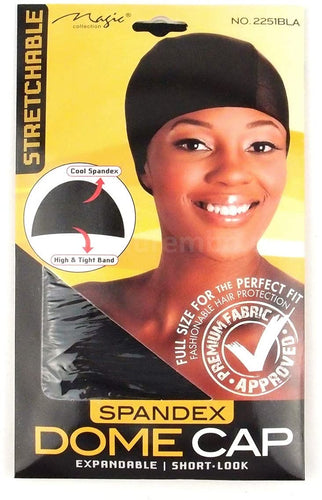 Magic Collection Spandex Dome Cap - All Star Beauty Complex