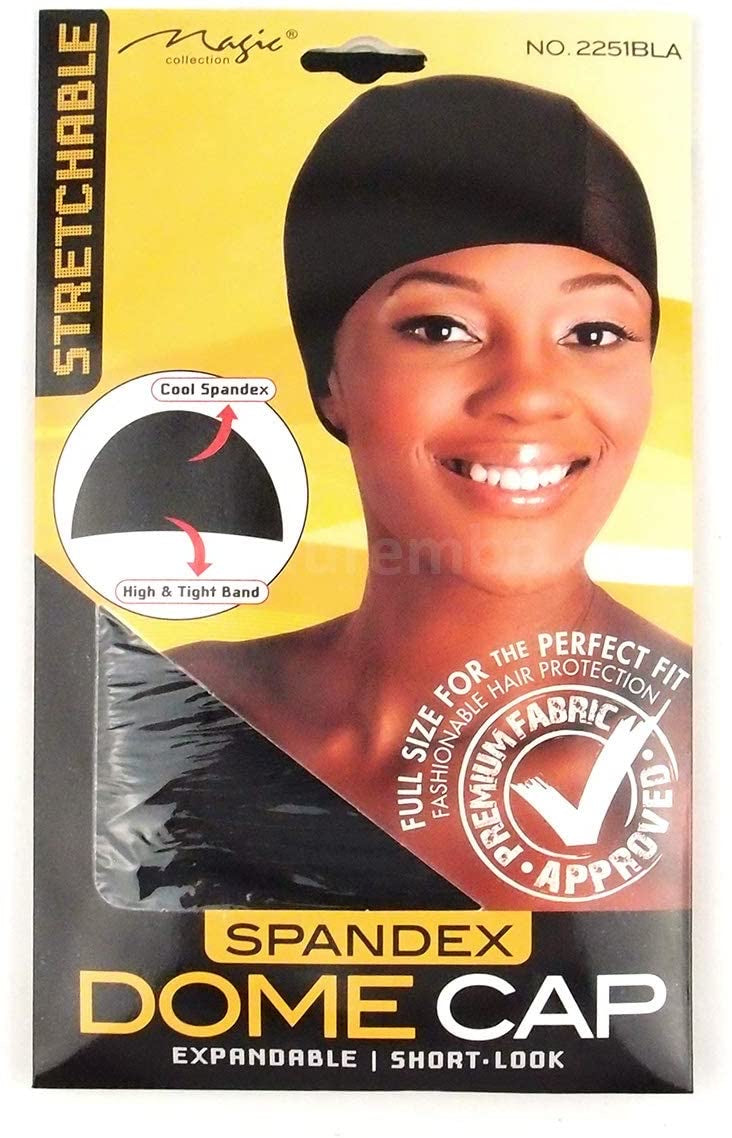 Magic Collection Spandex Dome Cap - All Star Beauty Complex
