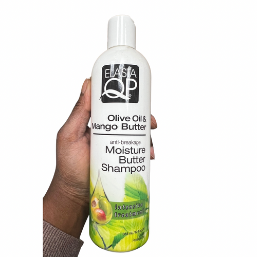 Elasta QP Olive Oil & Mango Butter Moisture Butter Shampoo - All Star Beauty Complex