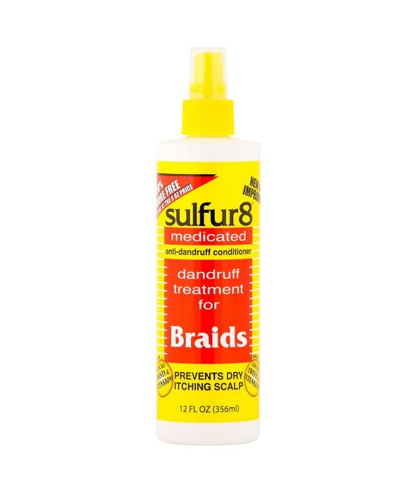 Sulfur8 Medicated Dandruff Treatment for Braids 12oz - All Star Beauty Complex
