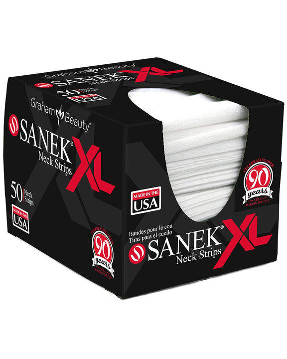 Graham Beauty Sanek Neck Strips XL (3.5inch x 25.5inch) [50strips/pk] - All Star Beauty Complex