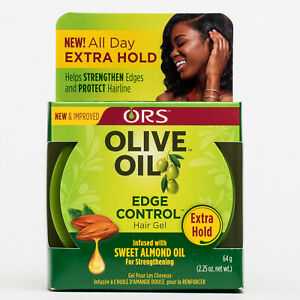 ORS Olive Oil Edge Control Hair Gel Extra Hold 2.25oz - All Star Beauty Complex